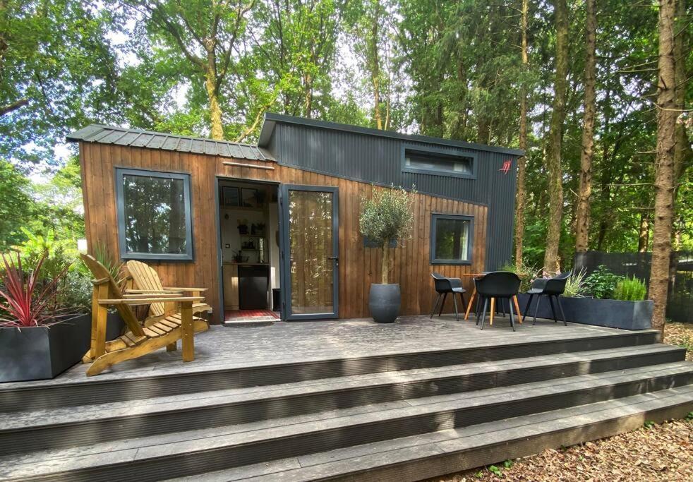 Tiny House Sur Terrain Boise A 10 Mn De La Mer Ferel Экстерьер фото