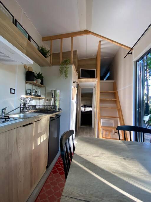 Tiny House Sur Terrain Boise A 10 Mn De La Mer Ferel Экстерьер фото
